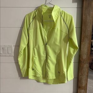 Bright Yellow Athletic Jacket